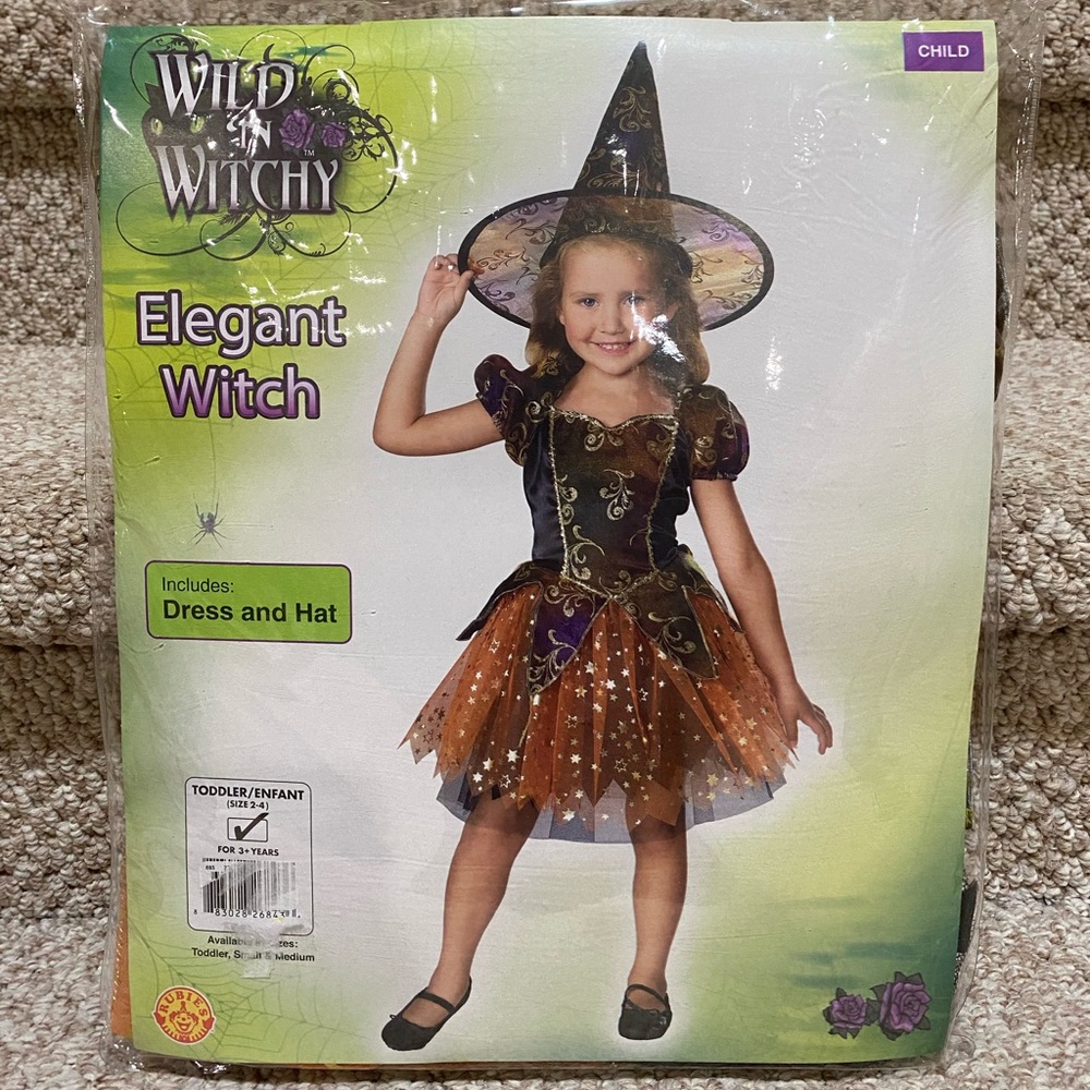 Child Elegant Witch Costume